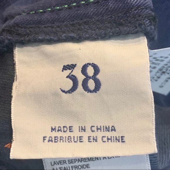 TOMMY BAHAMA Striped Jean Flat Front Shorts - Picture 6 of 8